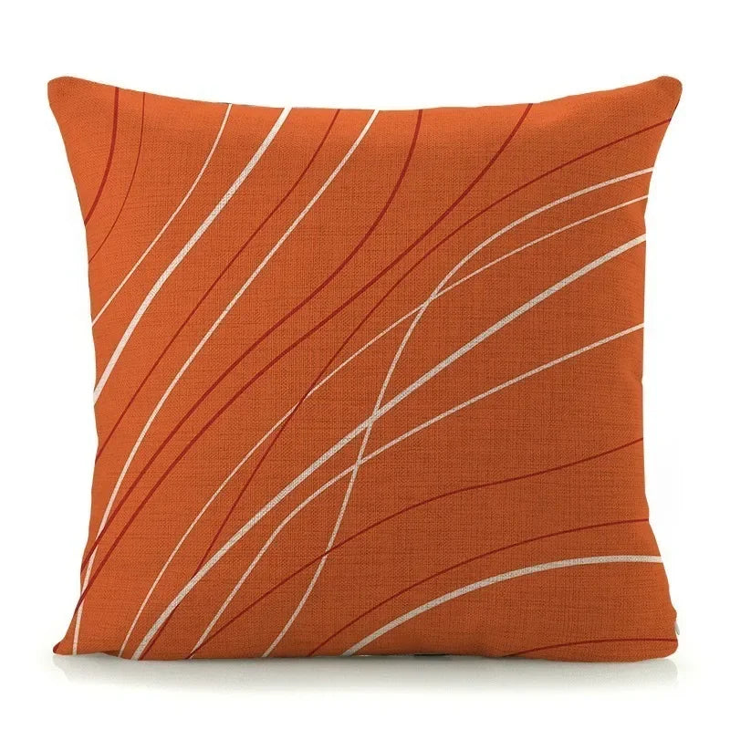 Luxury Abstract Art Pattern Pillow Cover by Axyaa - 45x45cm