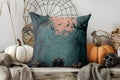 Axyaa Halloween Bat Trees Pillow Cover for Sofa Bedroom Car