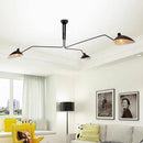 Axyaa Iron Pendant Lights American Vintage Industrial Style Ceiling Chandelier