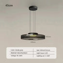 Axyaa Glass Pendant Chandelier - Designer LED Light for Home Decor