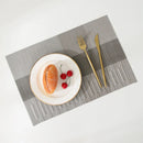 Axyaa PVC Placemats - Non-Slip Stain Resistant Table Mats for Dining, Indoor/Outdoor