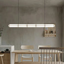 Axyaa Nordic Cylindrical Pendant Light Chandelier for Dining Room