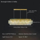 Axyaa Nordic Dining Room Chandelier Luxury Lighting for Bedroom Living Room