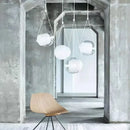 Axyaa Luxury Glass Pendant Chandelier for Bedroom, Restaurant, and Bar