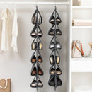 Axyaa 6-Layer Foldable Shoe Storage Hanging Bag for Closet Organization