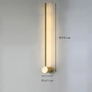 Axyaa Minimalist Long Line Wall Lamp for Modern Luxury Living Room & Hotel