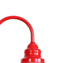 Axyaa Vintage Loft LED Wall Lamp Red Clear Glass Stair Light Fixtures