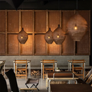 Axyaa Mesh Pendant Light: Modern Irregular Shapes, E27 Kitchen Island Suspension Lighting