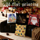Axyaa Christmas Decorative Pillow Covers - Perfect for Sofa, Bedroom, Car