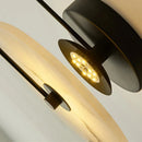 Axyaa Marble LED Wall Lamp Black Gold for Living Room Bedroom Restaurant Lighting