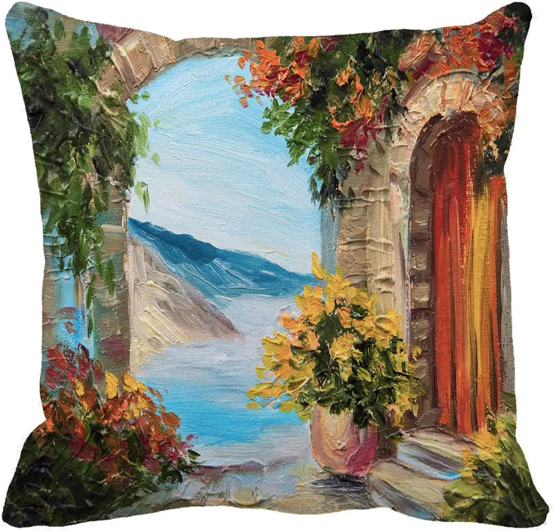 Crying Beautiful Eyes Anime Manga Teardrops Light Pillow Cover 45X45CM Axyaa Square