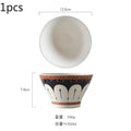 Axyaa Four Season Bamboo Hat High Bowl Tableware, Noodles Bowl