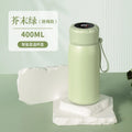 Axyaa Stainless Steel Temperature Display Water Bottle with Handle and Carry Strap