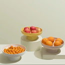 Axyaa Fruit Candy Plate Dessert Basket for Tea Table and Living Room