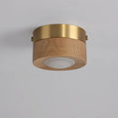 Axyaa Ash Wood LED Ceiling Spotlights - Modern Home Decor Lighting