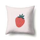 Axyaa Fruits Pattern Cushion Cover 45x45cm for Sofa Bed Living Room