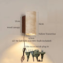 Axyaa Vintage LED Wall Lights for Living Room, Bathroom, Bedroom - Columnar Stone Design