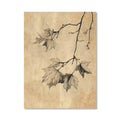 Axyaa Autumn Witch Jack-O-Lantern Canvas Prints for Modern Halloween Home Decor
