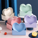 Axyaa Small Dish Fruit Dish Set for Table Classification, Food Grade, Multi-function, Portable