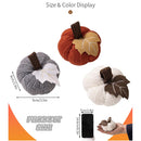 Axyaa Plush Pumpkin Decorations - Fall Table Mantel Decor for Halloween Thanksgiving
