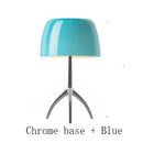 Axyaa Glass Desk Lamp LED Table Light for Home Decor & Bedside Lighting