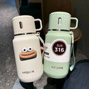 Axyaa Stainless Steel Insulated Tea Filter Water Bottle - Outdoor Sports Camping