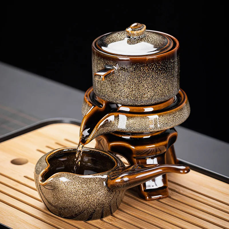 Axya™ 6-Piece Bone Kung Fu Tea Set with Teapot and Cups