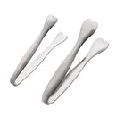 Axyaa Heart Food Tongs: Stainless Steel Cooking Tweezer for Steak, Sugar & Ice