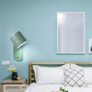 Nordic Adjustable LED Wall Lamp for Bedroom Closets by Axyaa