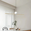 Axyaa Marble Chandelier: Stylish LED Pendant Light for Home Decor & Dining Room