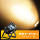 Axyaa COB Par Lights for DJ Disco Party Bar Club Wedding Stage Lighting