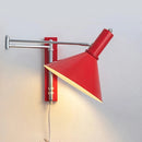 Axyaa Nordic Rocking Chair Wall Lamp, Retro LED Study Wall Light