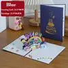 Axyaa 3D Pop-up Birthday Card for Kids, Friends, Family - Creative Hollow Paper Carving