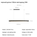 Axyaa Glass Pendant Light: Modern Minimalist Art Shadow Design