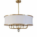 Axyaa Gold Rod Led Chandelier | Nordic Living Room Hanging Lamp | Modern Home Decor Lighting