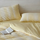 Axyaa Cotton Three-ply Gauze Queen Bedding Set - Soft & Breathable Duvet Cover Set