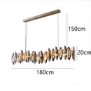 Axyaa Crystal Chandelier, Pendant Lamp for Living Room and Dining Room