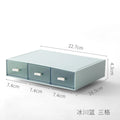 Axyaa Desk Drawer Organizer Stackable Multi-layer Office Stationery Storage Box