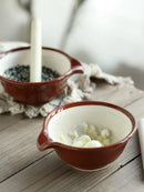 Axya Ceramic Garlic Sesame Grinder Kitchen Masher Bowl