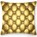 Axyaa Geometric Printed Pillowcase Double Sided Crystal Sofa Cushion Cover