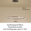 Axyaa Modern LED Pendant Chandelier for Living Room Restaurant Bedroom Lighting