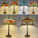 Axyaa Luxury Tiffany Table Light Art Lighting Living Room LED Fixture