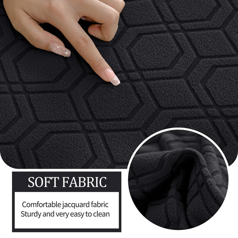 Axyaa Stretch Sofa Seat Cushion Covers - Washable & Universal Fit