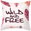 Axyaa Feather Dream Catcher Pillowcase - Nordic Color Sofa Cushion Cover