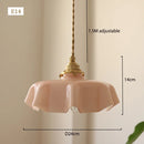 Axyaa Glass Flower Pendant Light for Dining room, Kitchen, Bedroom, Bedside