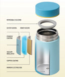 Axyaa Stainless Steel Mini 316 Flask - Leak-Proof Vacuum Lunch Box Tumbler