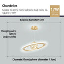 Axyaa Lovely Crown Star LED Ceiling Lamp for Home Decoration