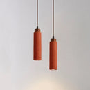 Axyaa Retro Red Stone Industrial Pendant Chandelier