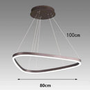 Axyaa LED Chandelier Pendant Lamp for Dining Room | Modern Hanging Ceiling Light