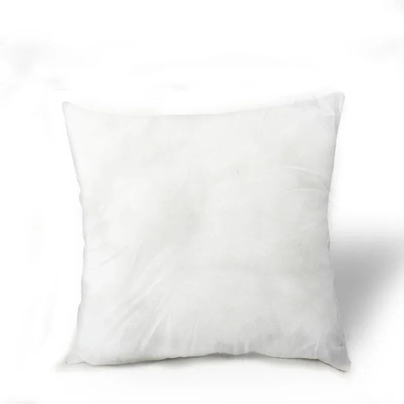 Axyaa White Square Throw Pillow Insert - Hypoallergenic Decorative Cushion Filler